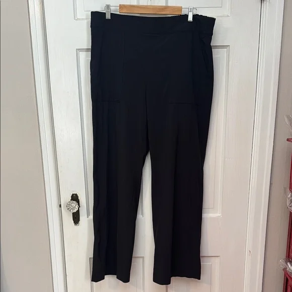Athleta Pants Jumpsuits Athleta Womens Wide Leg Black Pants
